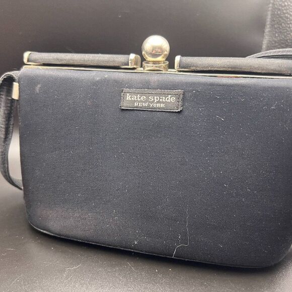 KATE Spade Nylon Structured Bag Vintage 90s - Picture 9 of 10